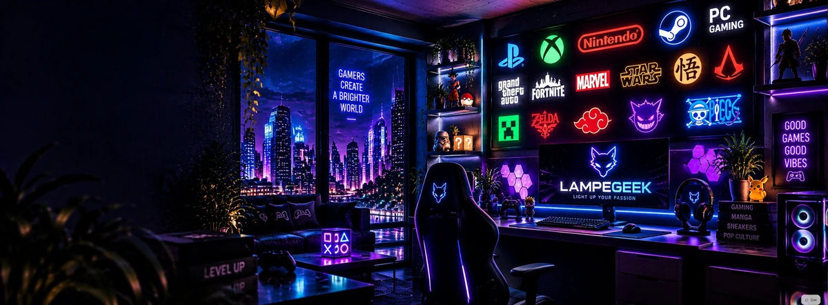 Gaming logo - LampeGeek