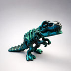 Dinosaure squelette articulé en impression 3D 15 cm - Rexo