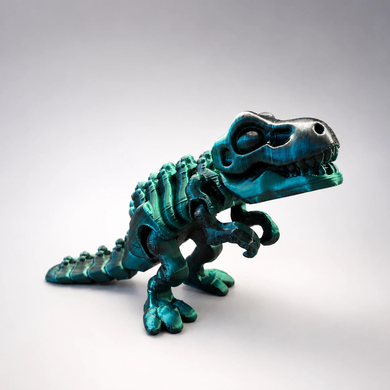 Dinosaure squelette articulé en impression 3D 15 cm - Rexo