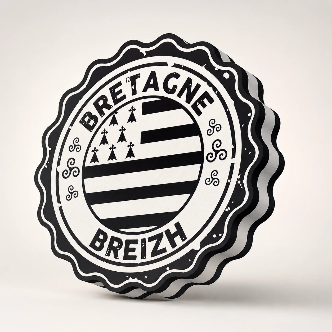 Lampe LED Bretagne Breizh Collector – Déco bretonne & régionale lumineuse LampeGeek