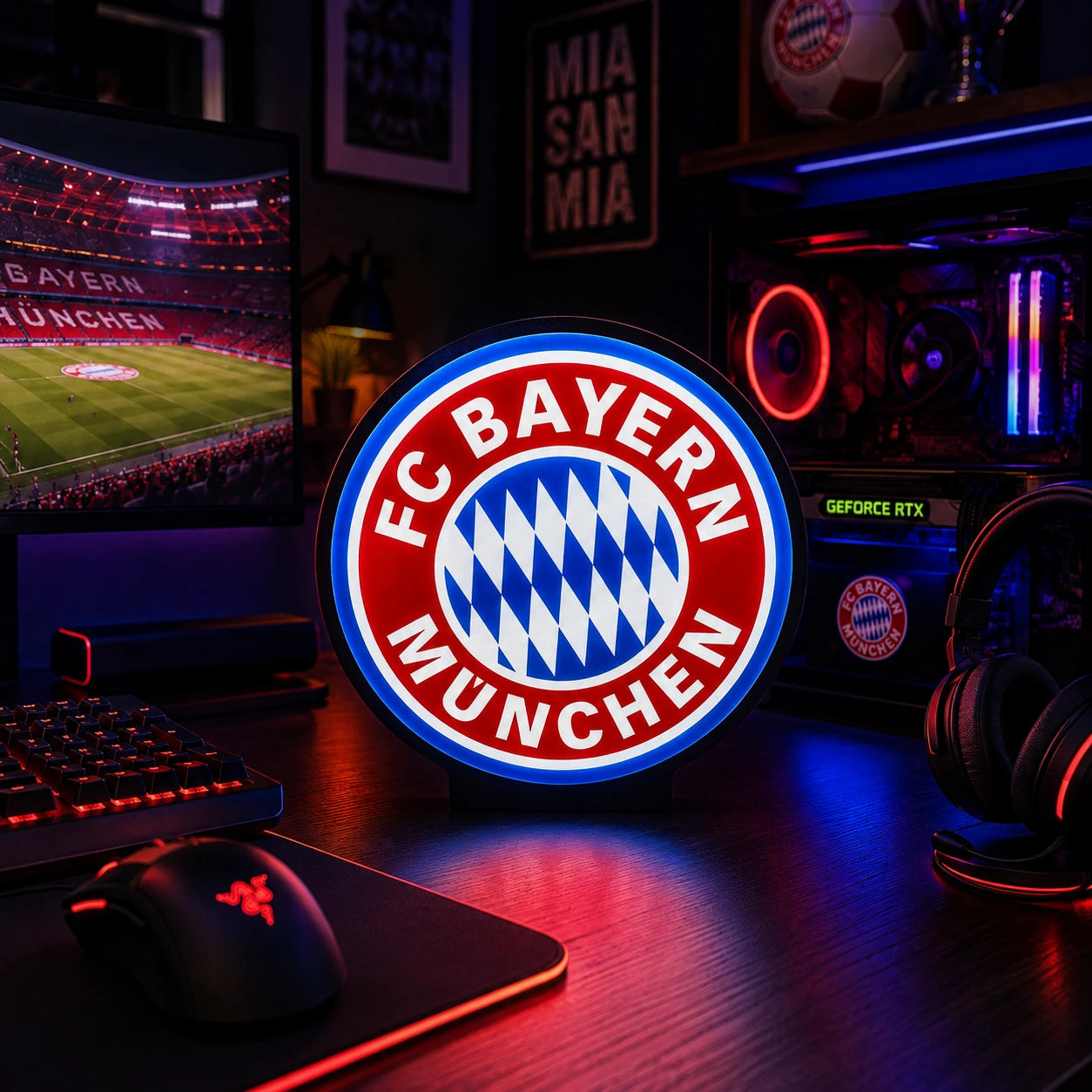 Lampe LED FC Bayern Munich