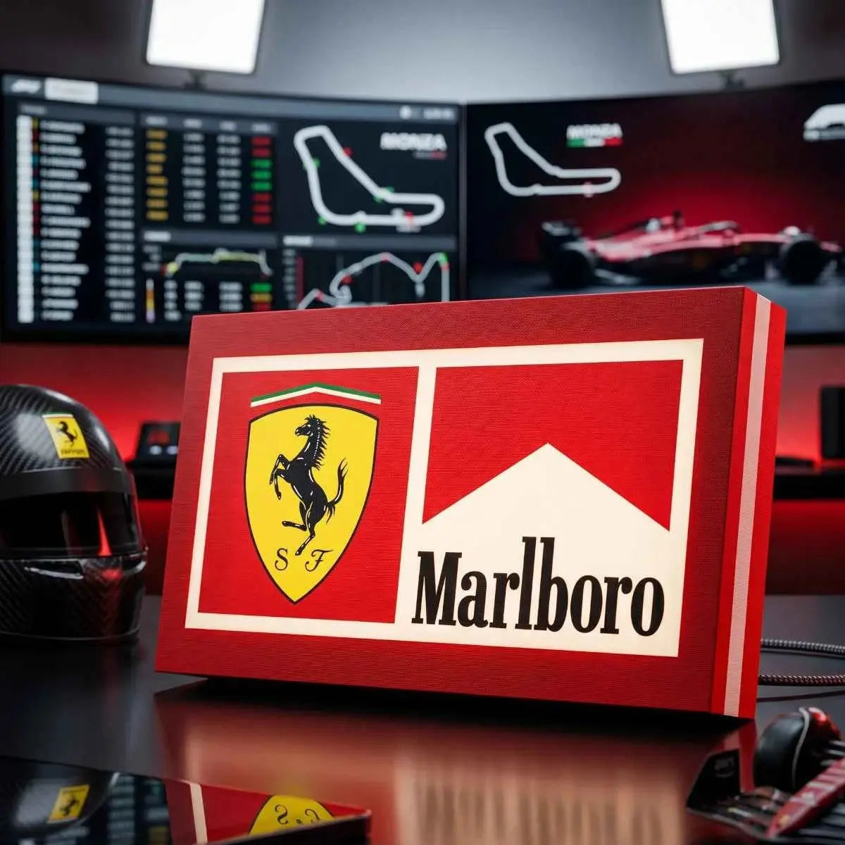 Lampe LED Ferrari Marlboro F1 Collector RGB