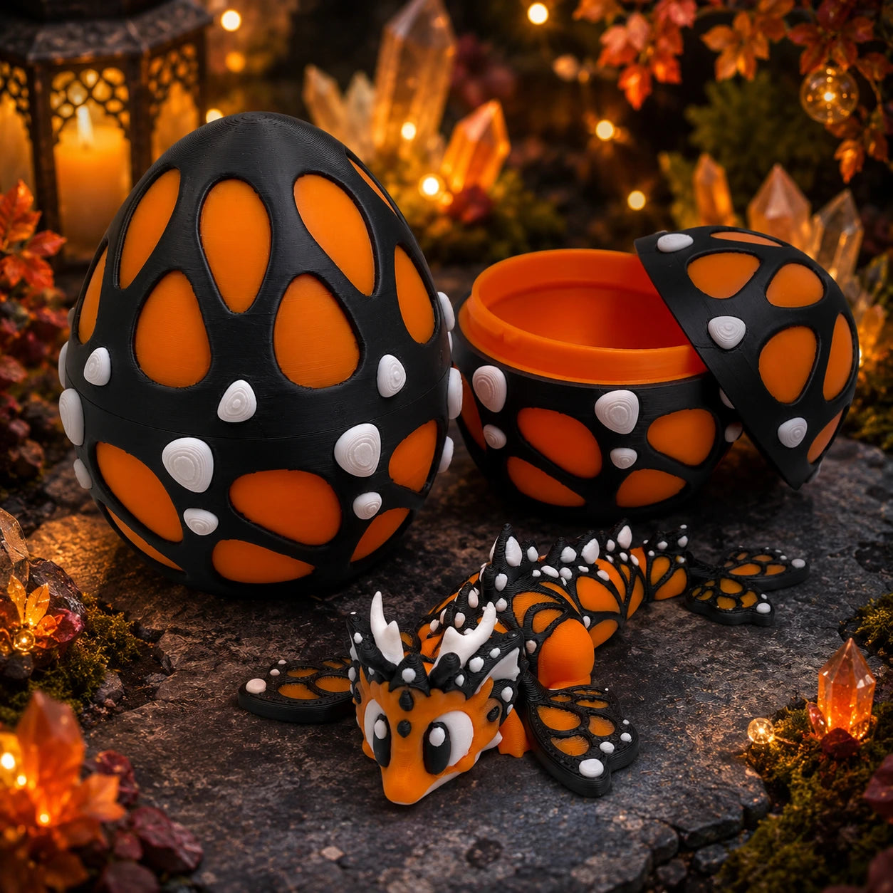 Ignarys – Œuf Papillon avec Butterfly Dragon articulé