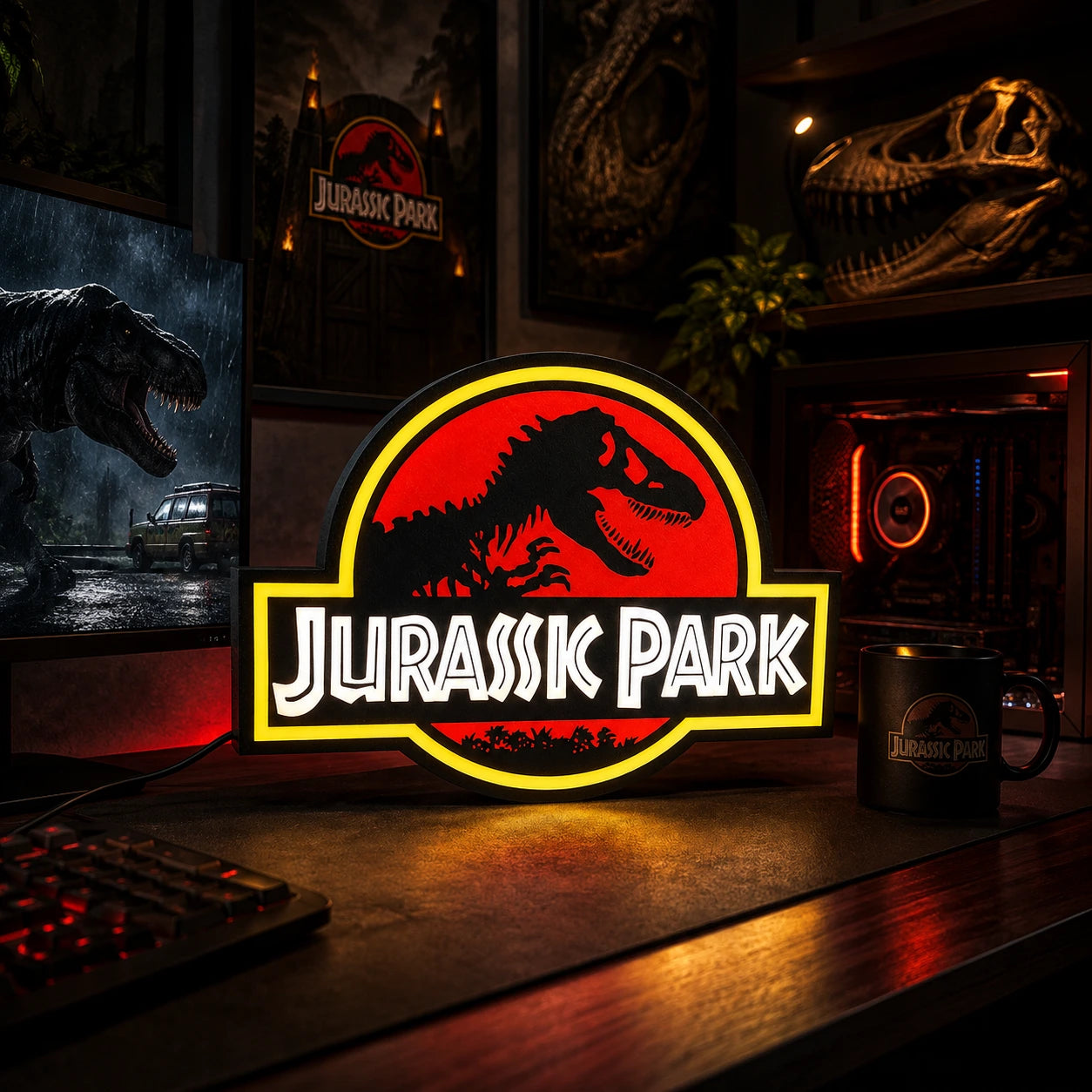Lampe LED Jurassic Park RGB