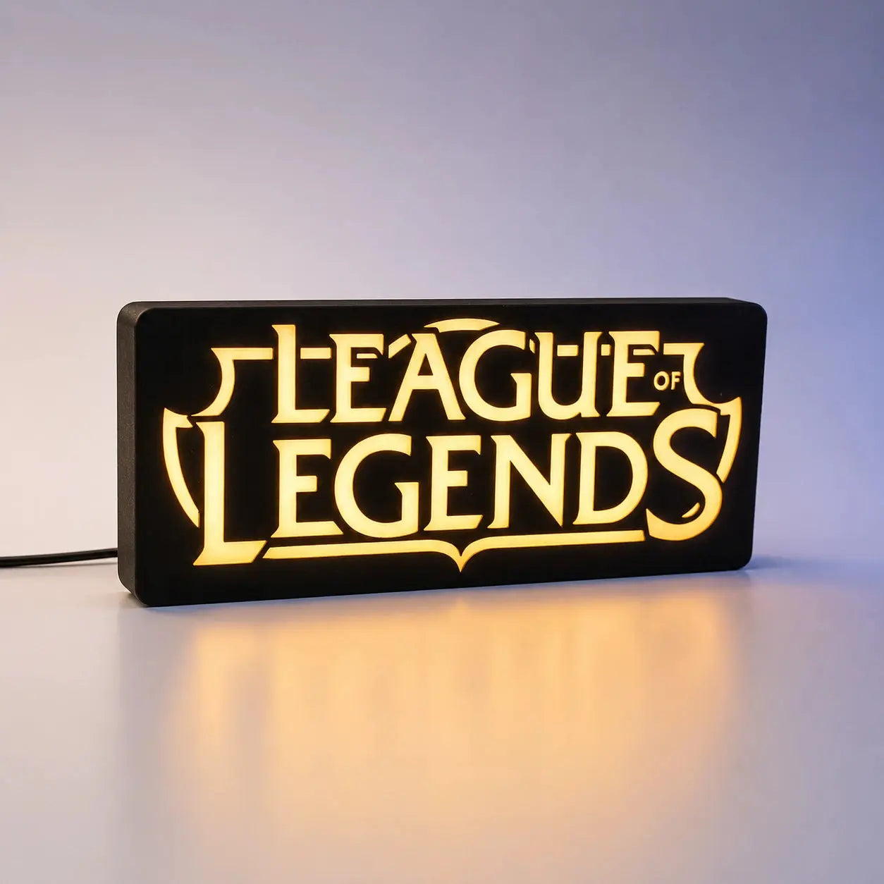 lampe gaming league of legends décoration geek