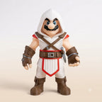 Mario Assassin – Figurine crossover XL en impression 3D – 30 cm