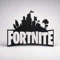 Plaque 3D Fortnite | Décoration Gaming 22 cm