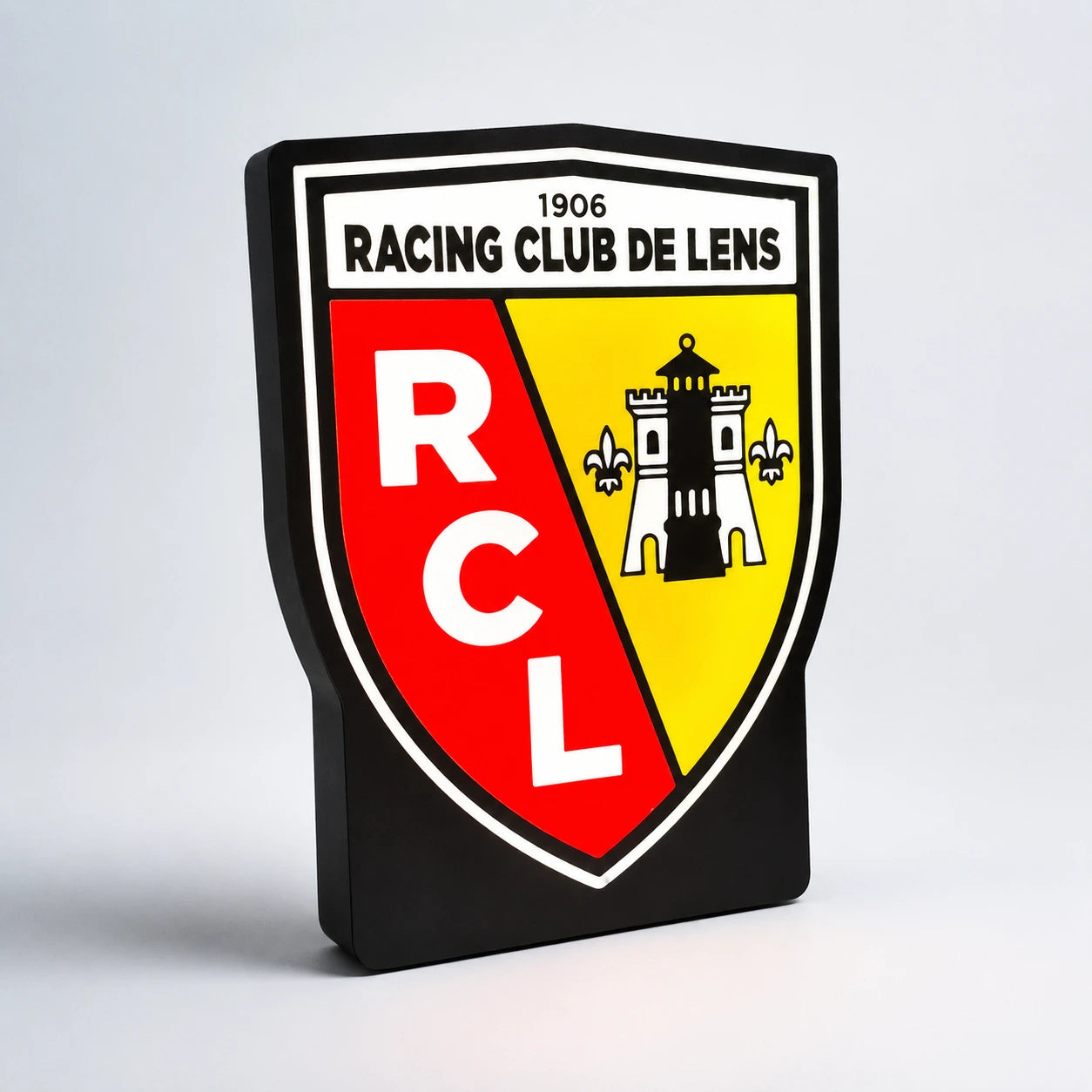 Lampe LED Racing Club de Lens Collector – Déco football & supporter LampeGeek