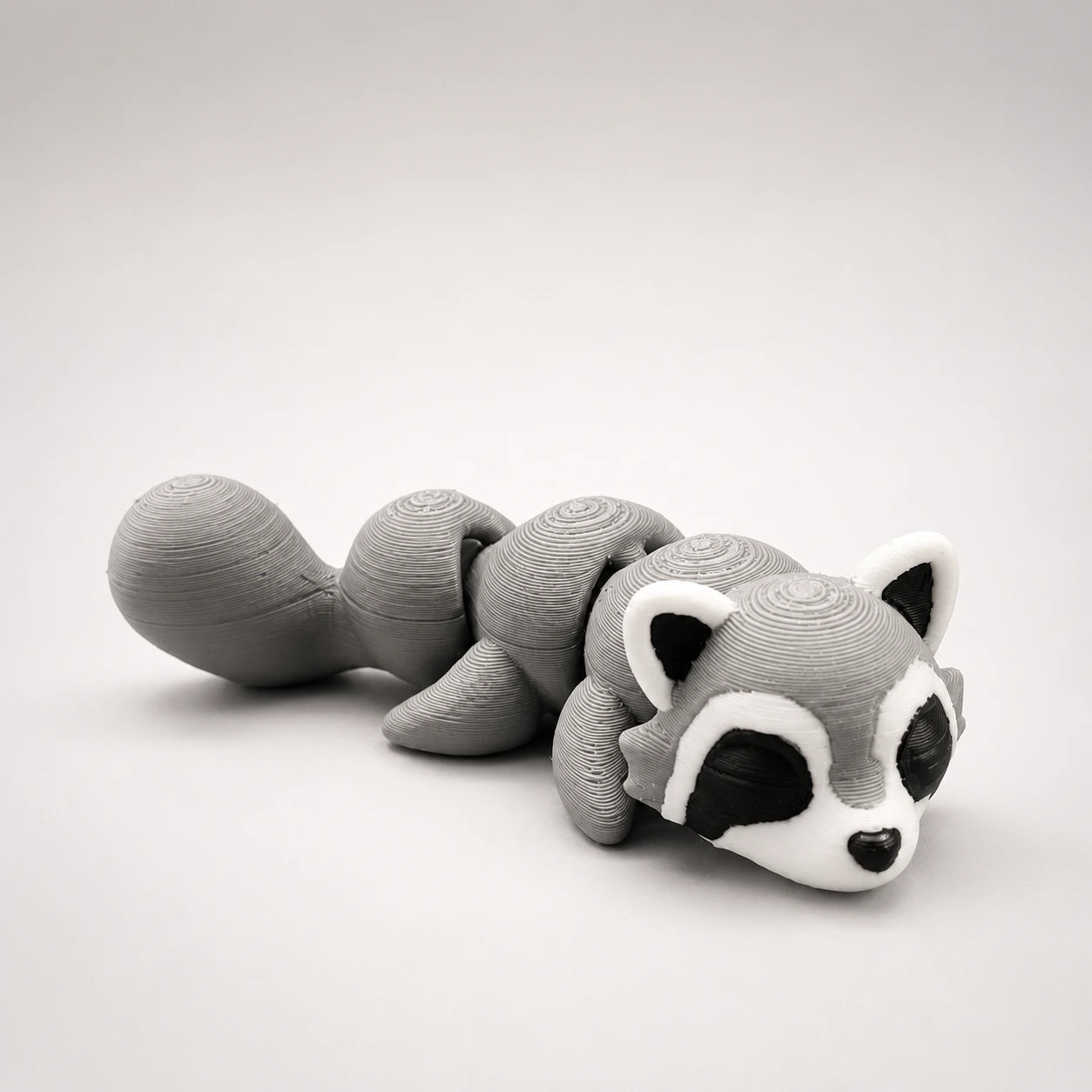 Raton laveur kawaii Rasco en impression 3D