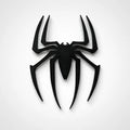 Logo Spider-Man 3D – Décoration murale noire