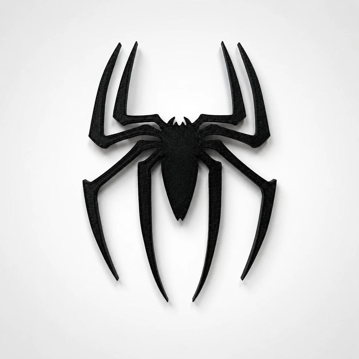 Logo Spider-Man 3D – Décoration murale noire