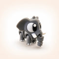 Bali – Éléphant articulé kawaii en impression 3D - LampeGeek