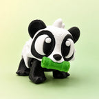 Bao – Panda articulé kawaii - LampeGeek