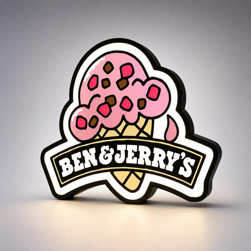 Lampe LED Ben & Jerry’s Collector – Déco Gourmande RGB LampeGeek