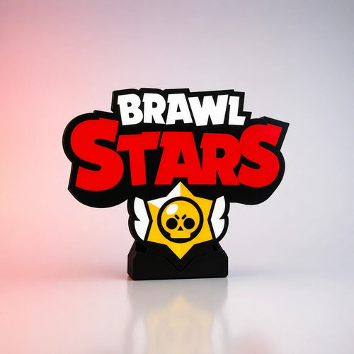 Lampe LED Brawl Stars Épique – Déco gaming colorée & battle arena LampeGeek