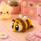 Buzzy – Abeille articulée kawaii - LampeGeek