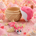 Candyra – Œuf Dragon Bonbon avec bébé dragon articulé - LampeGeek