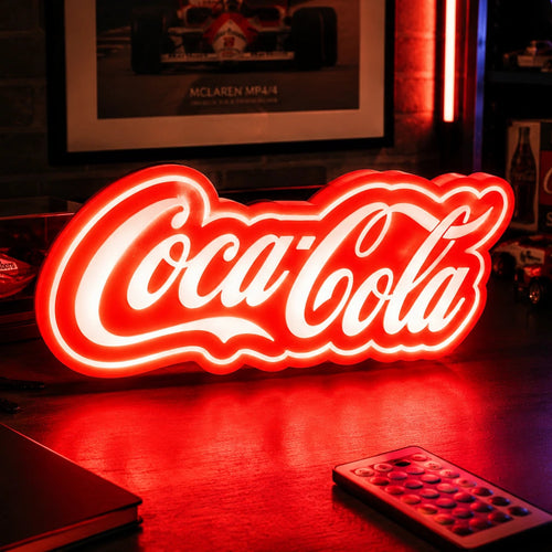 Lampe LED Coca-Cola Collector – Déco rétro & street icon lumineuse LampeGeek