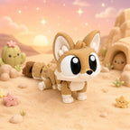Fenny – Fennec Kawaii Articulé - LampeGeek