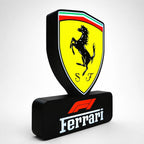 Lampe LED Ferrari F1 Collector – Déco automobile racing & motorsport LampeGeek