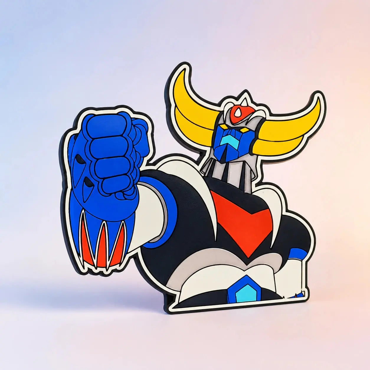 Lampe LED Goldorak Légendaire, robot manga RGB de LampeGeek, éclairage coloré et design détaillé de la célèbre figure de manga.
