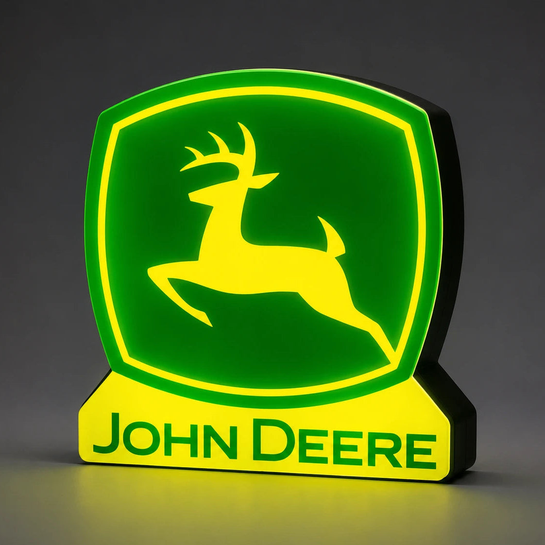 Lampe LED John Deere Collector – Déco agricole & tracteur lumineuse LampeGeek
