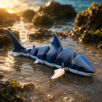 Kai – Bébé requin articulé en impression 3D - LampeGeek