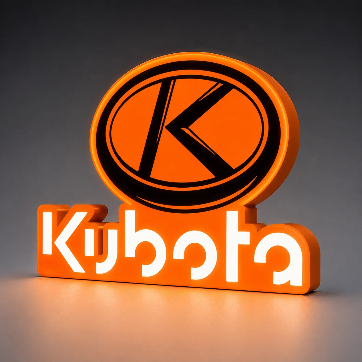 Lampe LED Kubota Collector – Déco agricole & tracteur lumineuse LampeGeek