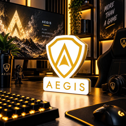 Lampe LED Aegis RGB – Esport Français - LampeGeek