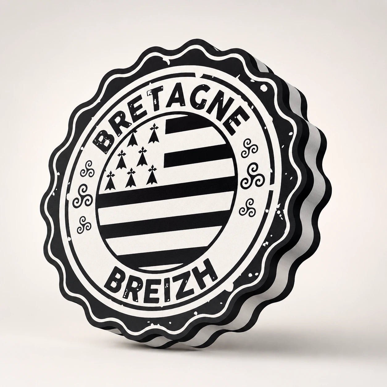 Lampe LED Bretagne Breizh - LampeGeek