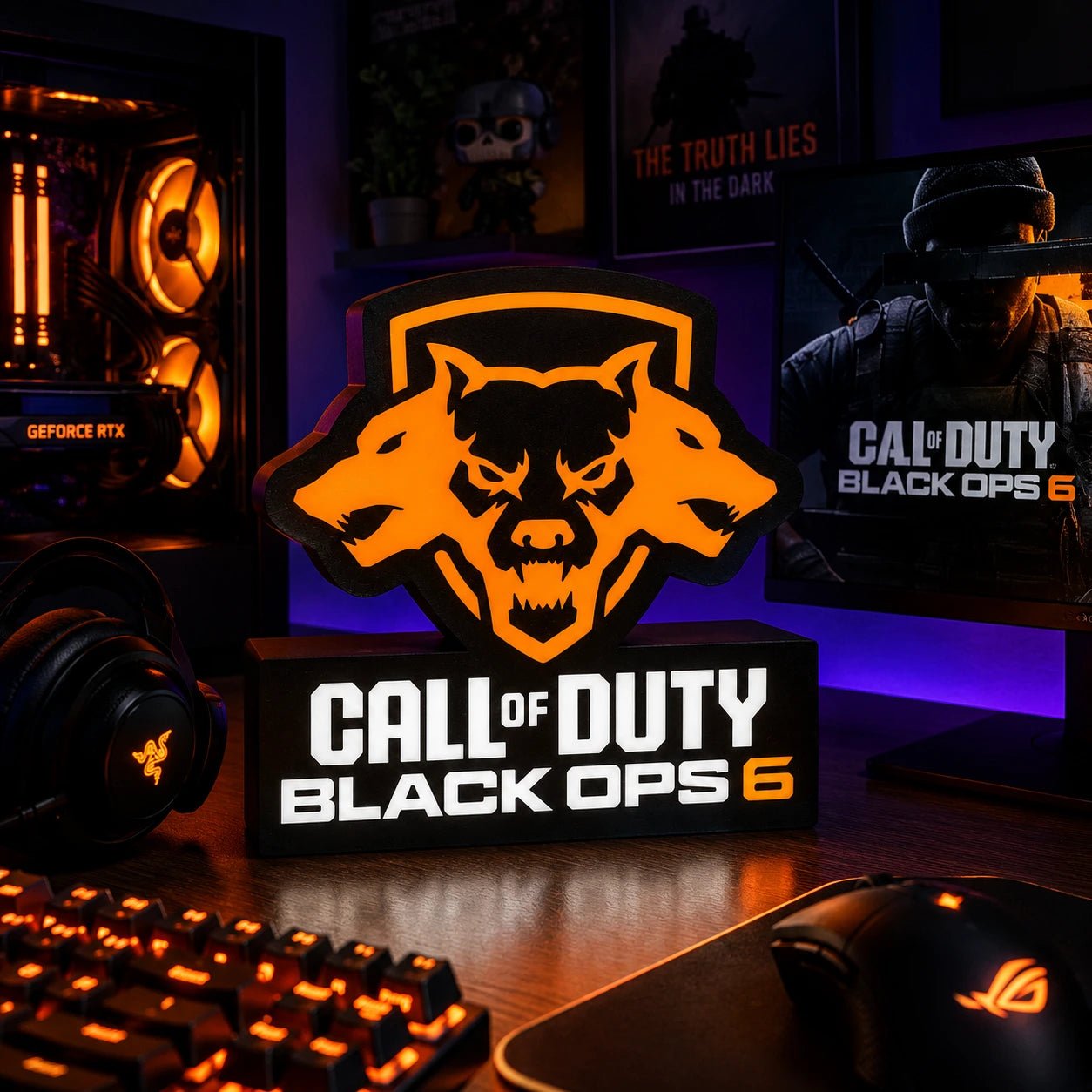 Lampe LED Call of Duty Black Ops 6 - LampeGeek