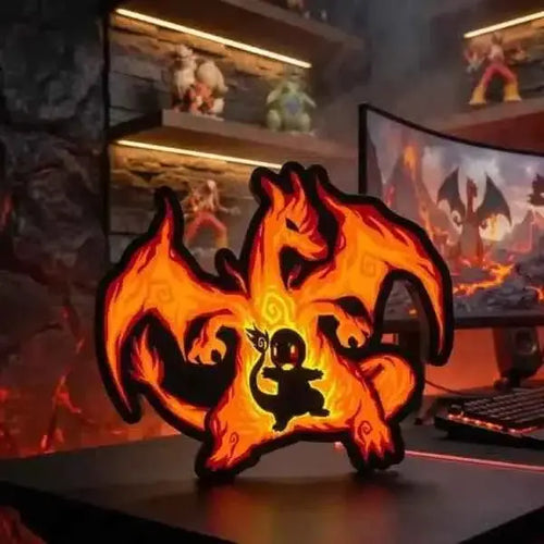 Lampe LED Dracaufeu Pokémon RGB