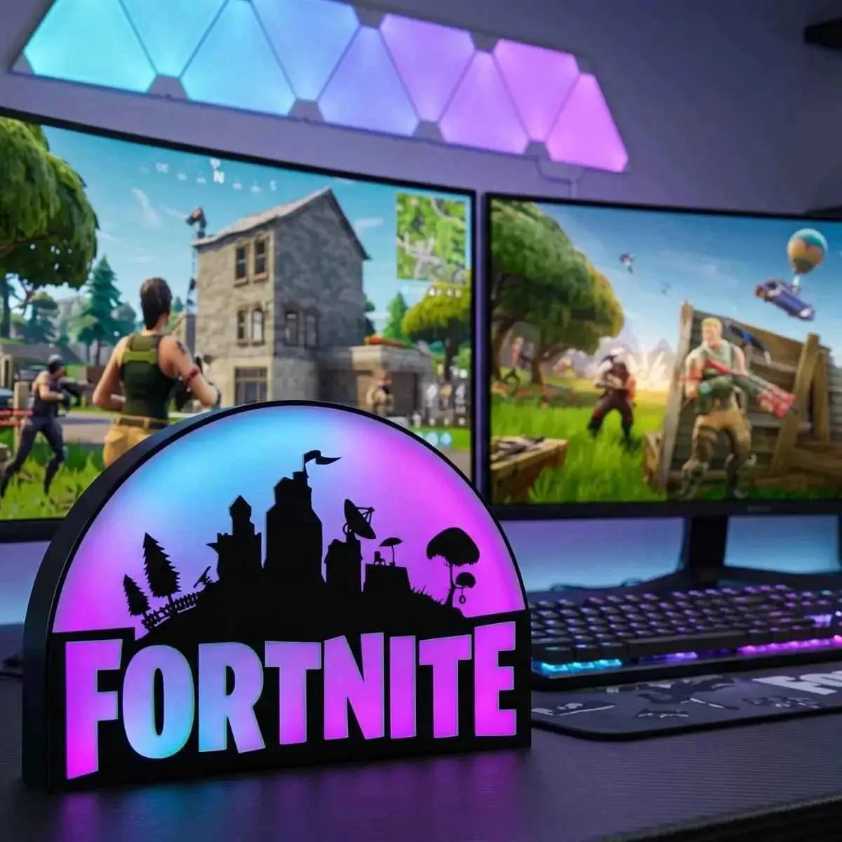 Lampe LED Fortnite RGB Édition Gaming