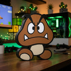 Lampe LED Goomba RGB – Déco Mario & Gaming - LampeGeek
