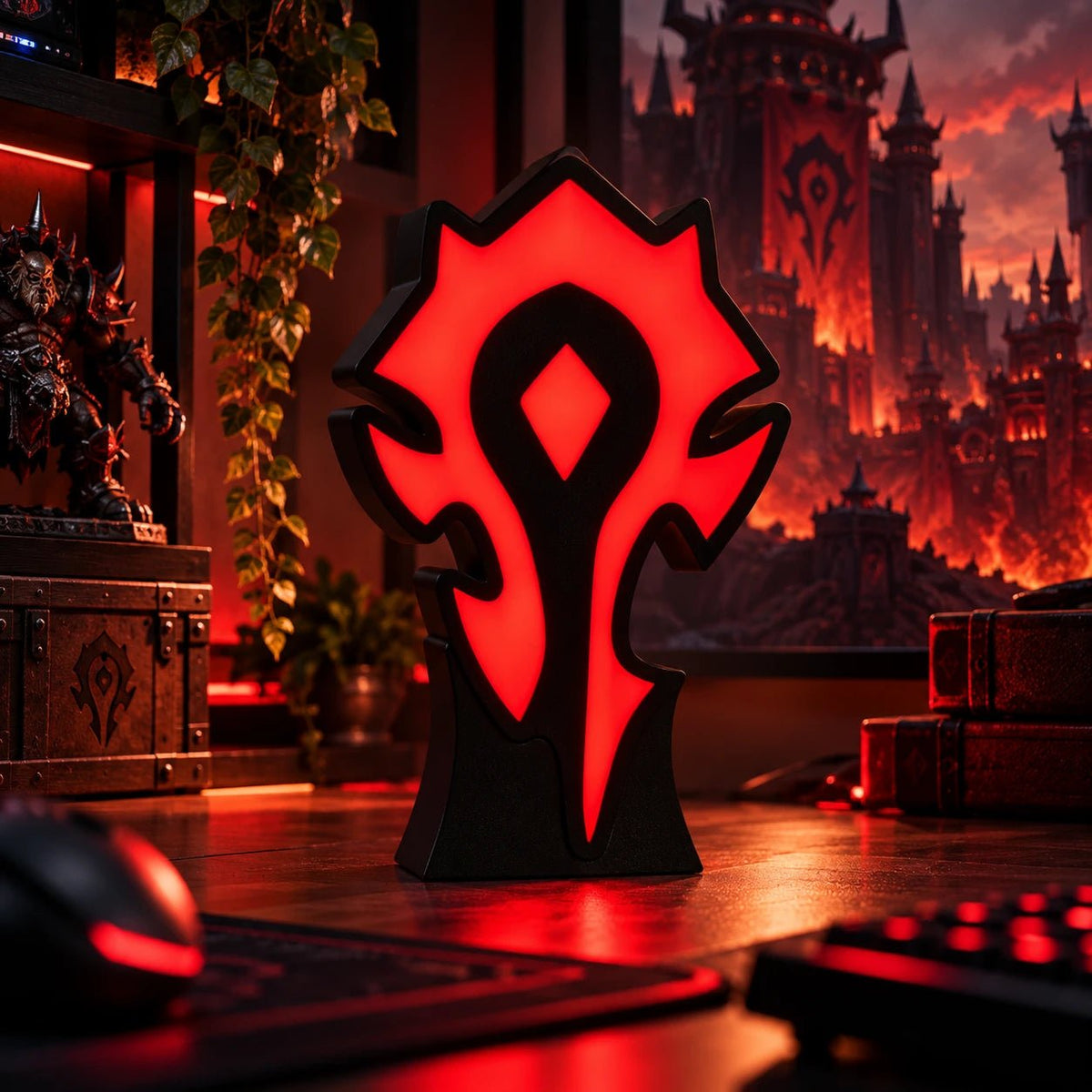 Lampe LED Horde – World of Warcraft - LampeGeek