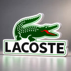 Lampe LED Lacoste – Logo Crocodile - LampeGeek