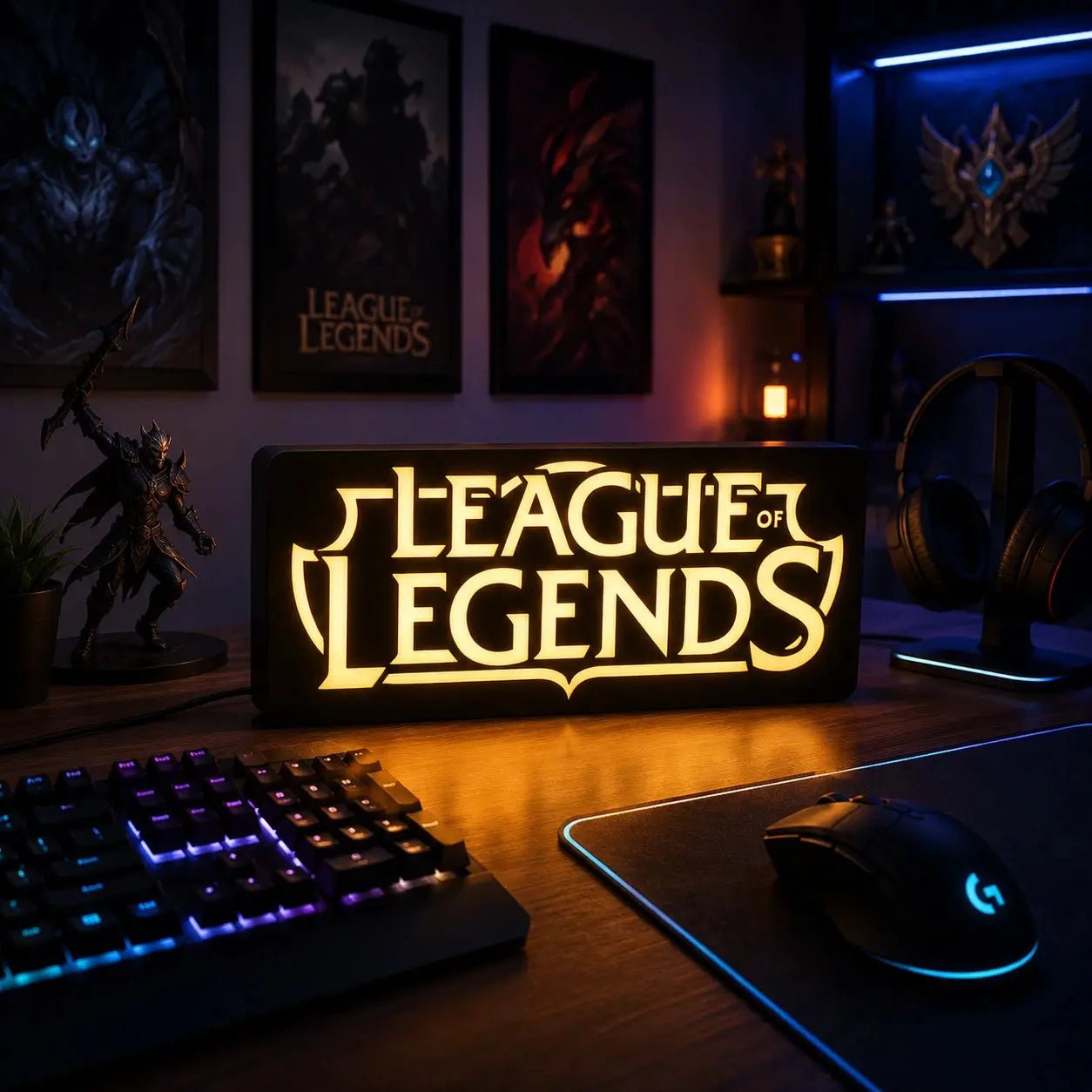 Lampe LED League of Legends Ultimate RGB - LampeGeek