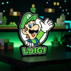 Lampe LED Luigi RGB – Déco Gaming - LampeGeek