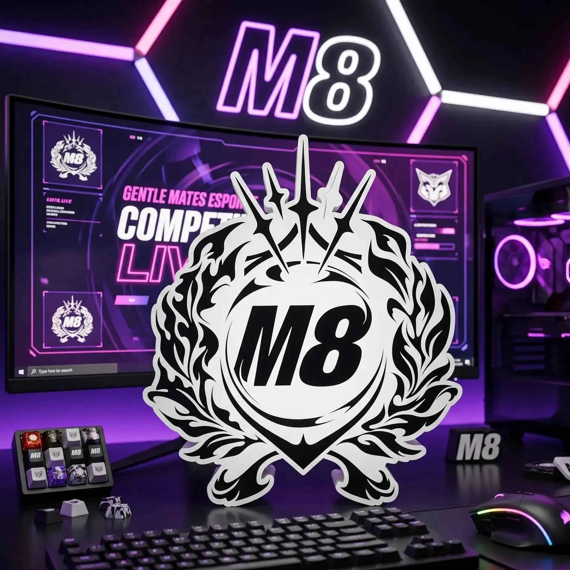 Lampe LED M8 Gentle Mates RGB