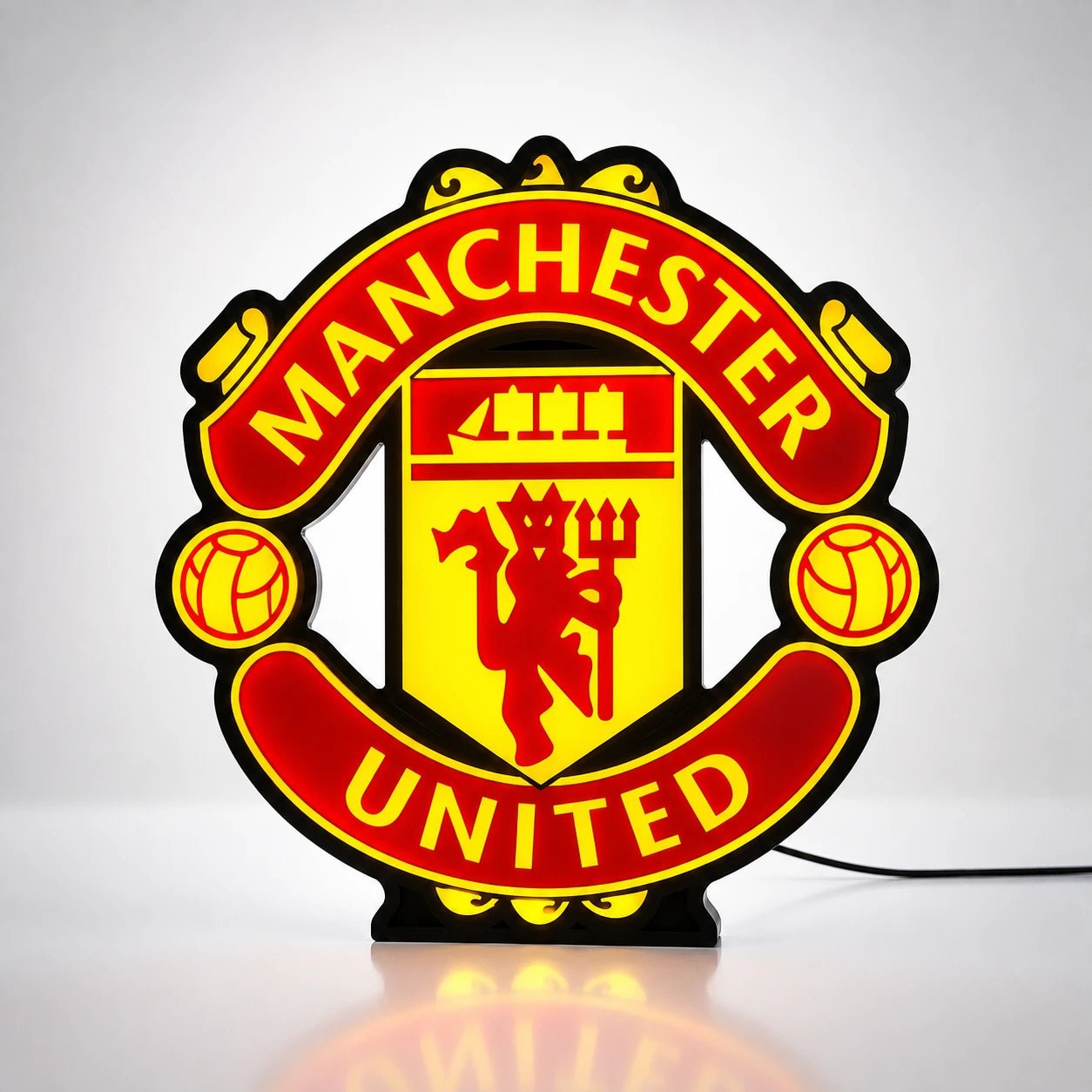 Lampe LED Manchester United - LampeGeek