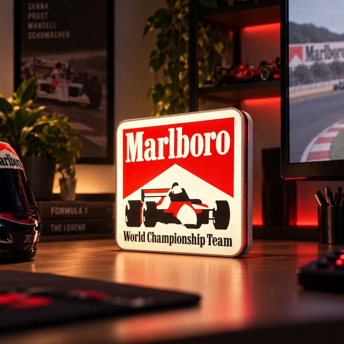 Lampe LED Marlboro F1 – World Championship Team - LampeGeek