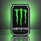 Lampe LED Monster Energy RGB – Canette Gaming - LampeGeek