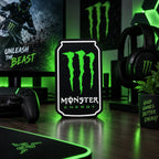 Lampe LED Monster Energy RGB – Canette Gaming - LampeGeek