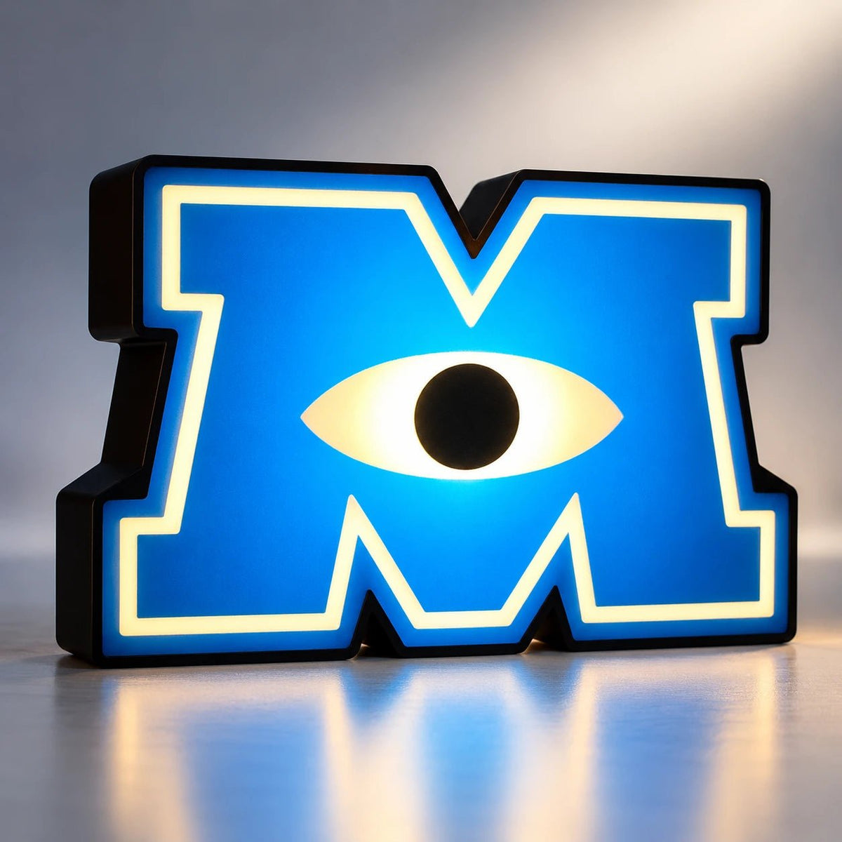 Lampe LED Monstres & Cie – Logo M - LampeGeek