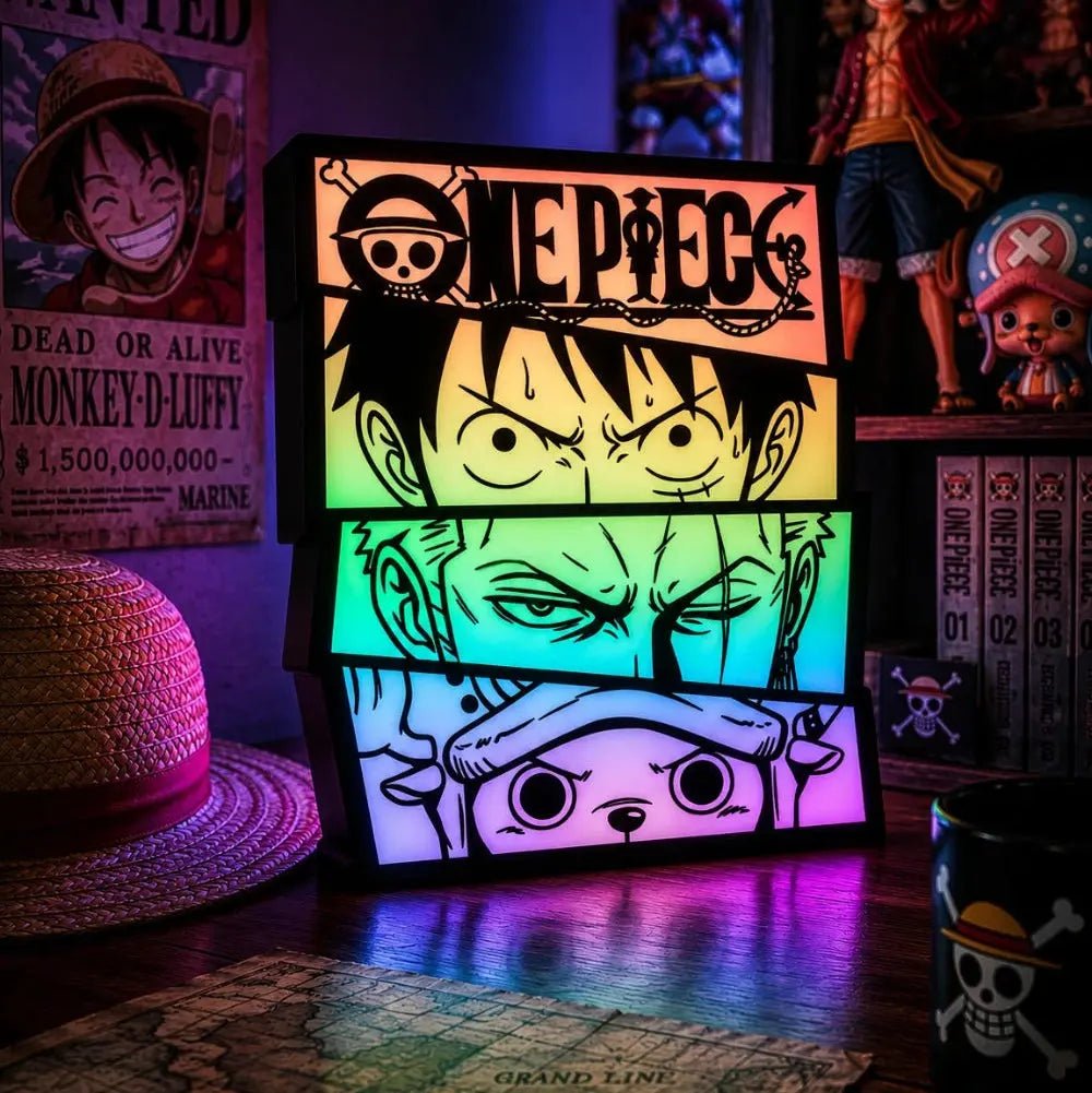 Lampe LED One Piece RGB - LampeGeek