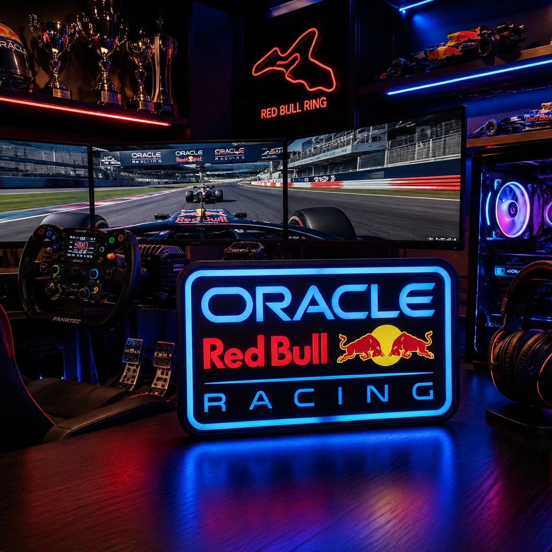Lampe LED Oracle Red Bull Racing - LampeGeek