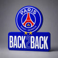 Lampe LED PSG Back2Back 2026 - LampeGeek