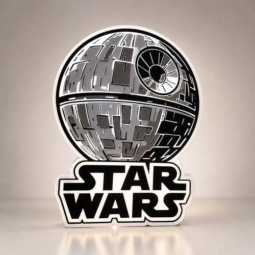 Lampe LED Star Wars Étoile de la Mort – RGB - LampeGeek