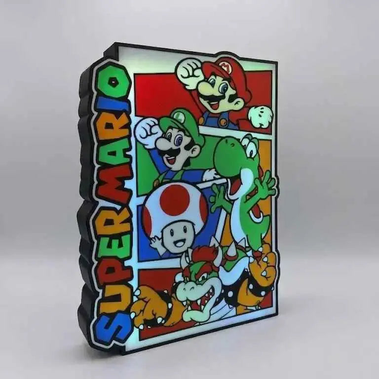 Lampe LED Super Mario RGB