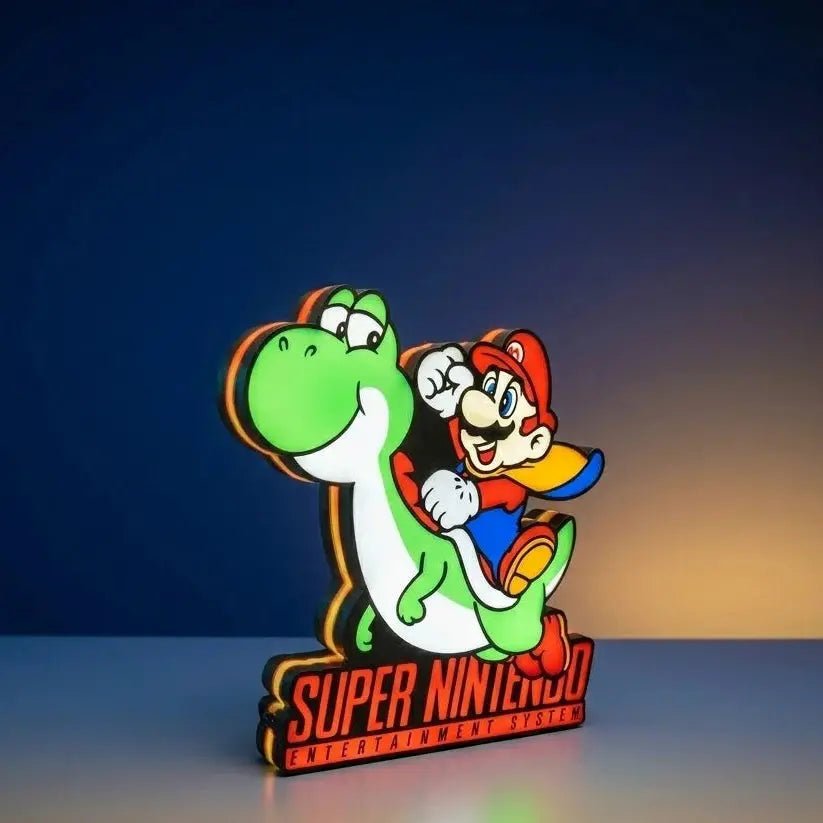 Lampe LED Super Nintendo Mario & Yoshi - LampeGeek